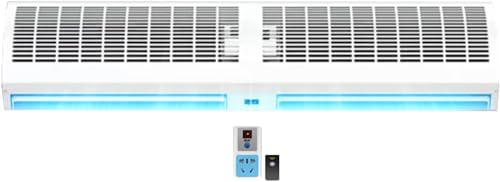 Wall-Mounted Air Curtain Fan with Remote Control V297