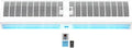 Wall-Mounted Air Curtain Fan with Remote Control V297