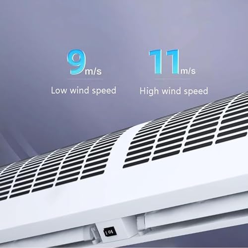 Wall-Mounted Air Curtain Fan with Remote Control V297