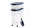 54-Pound Airtight Pet Food Storage with Scoop N78467