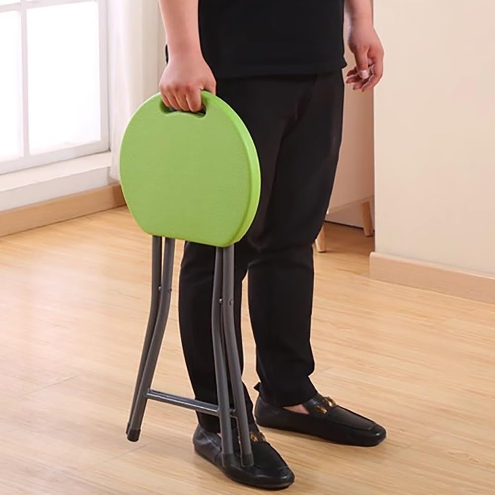18 Inch Folding Stool with Footrest D203749
