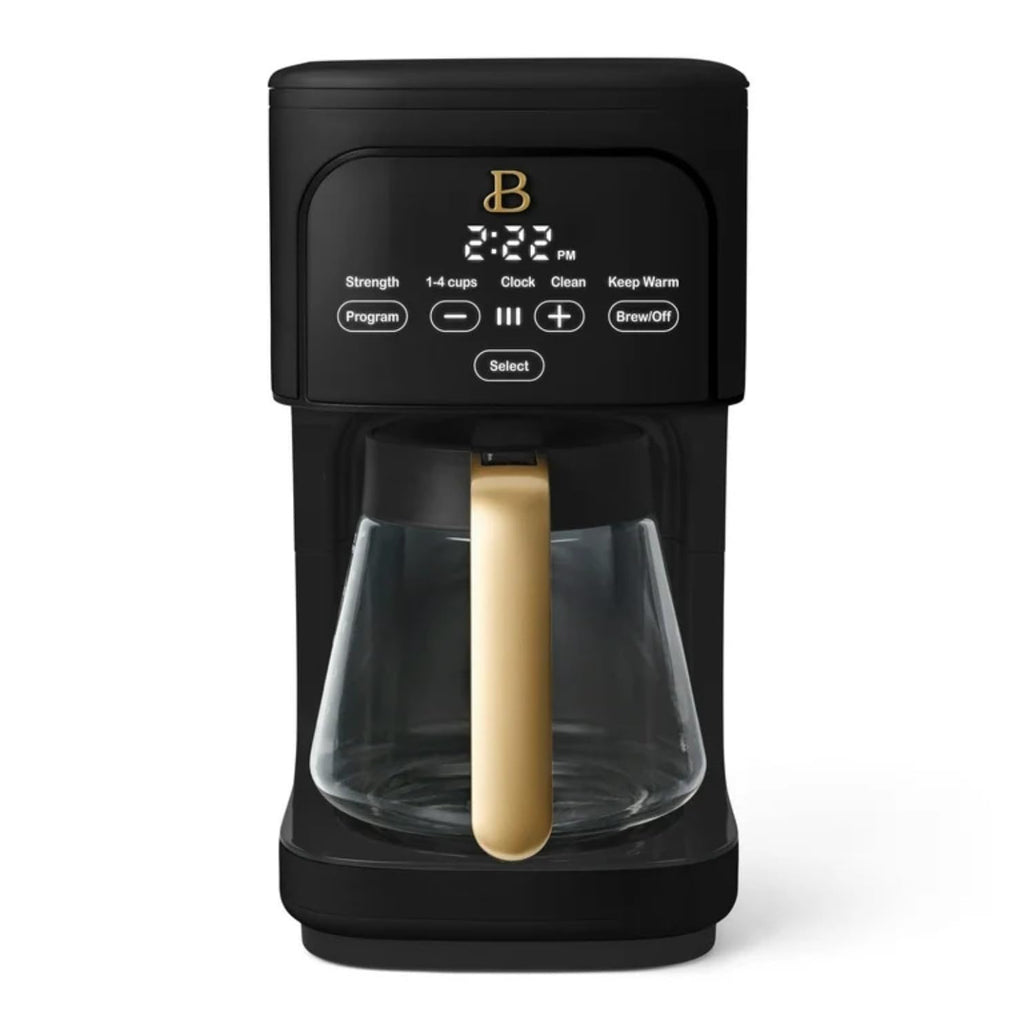 Programmable 12-Cup Drip Coffee Machine with Glass Carafe O3366