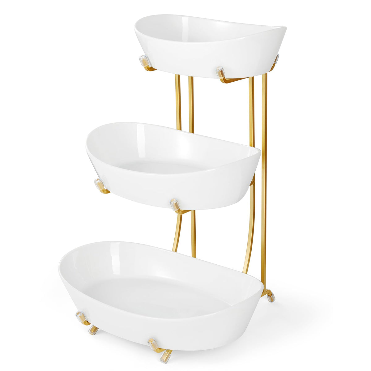 3 Tier Ceramic Fruit Bowl L619079