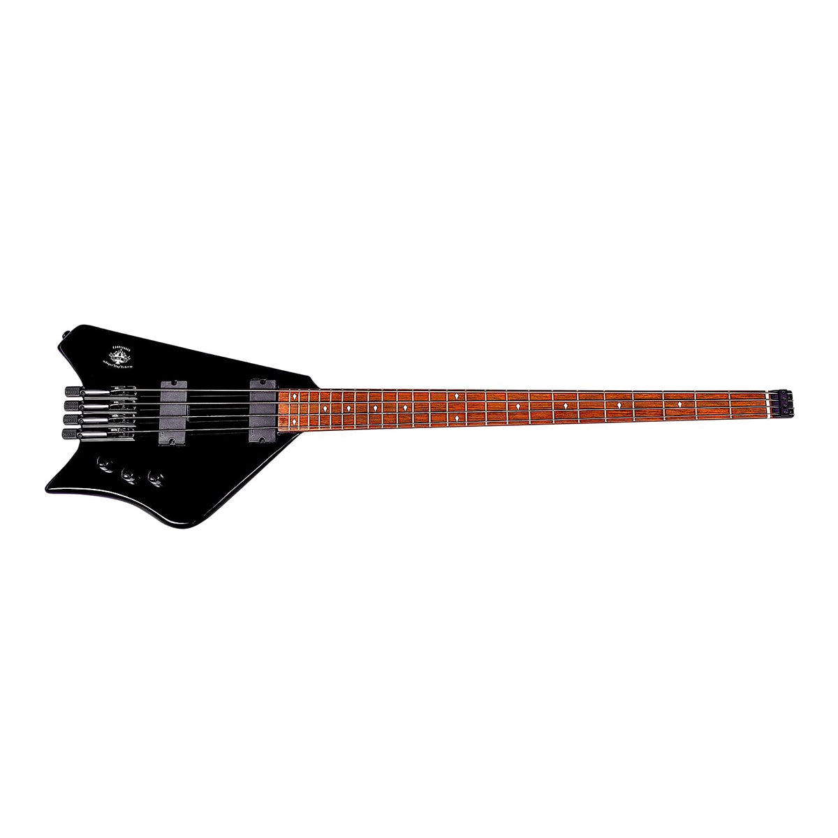 Black Headless 4 String Electric Bass Q906