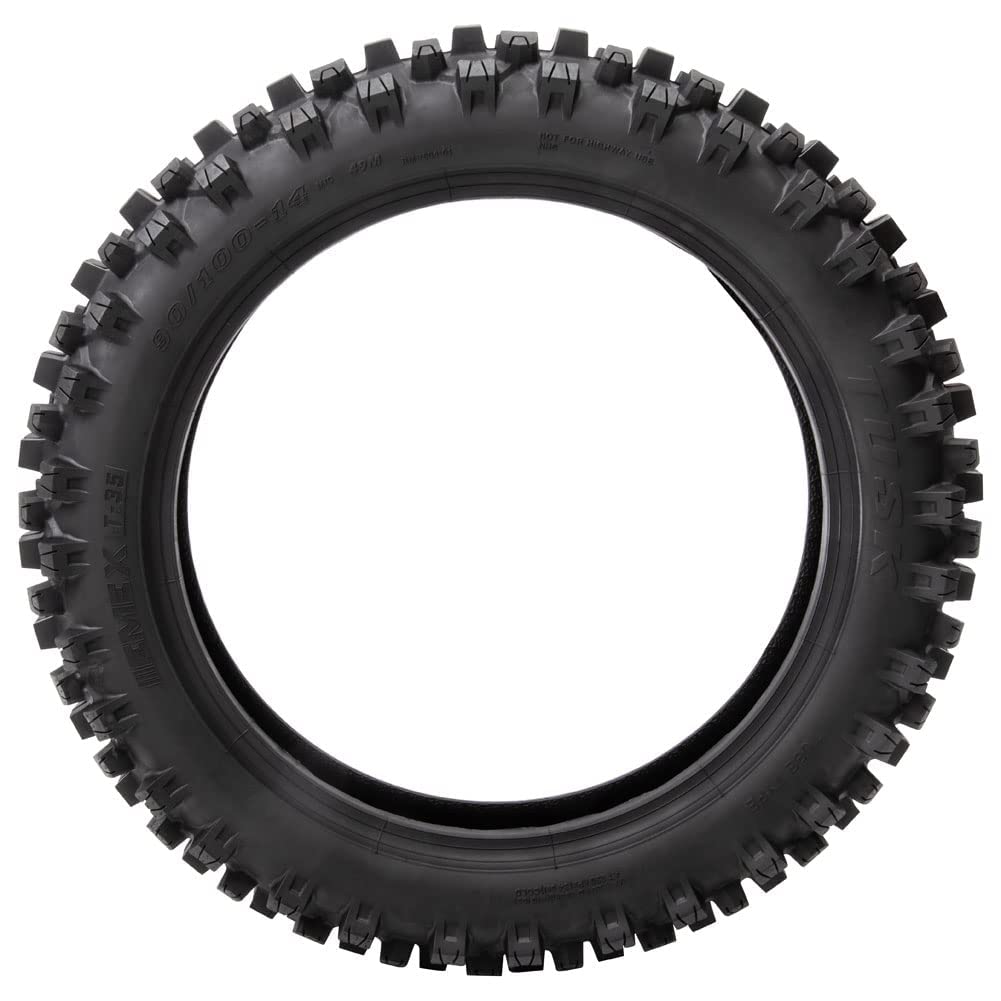 Soft Intermediate Terrain Front and Rear Tire Set 70/100x17 90/100x14 Motocross Tires G66032