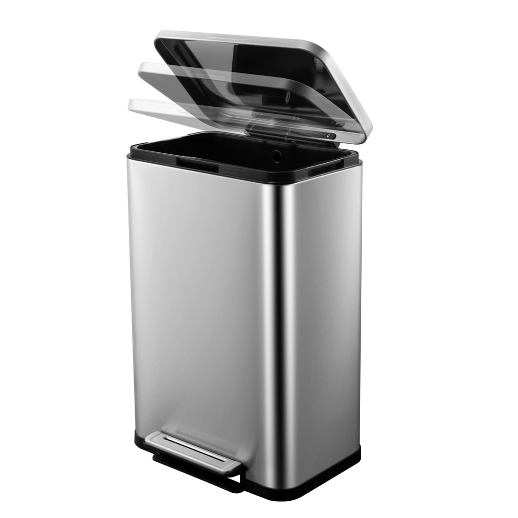 Stainless Steel Step Trash Can 13.2 Gallon C5867