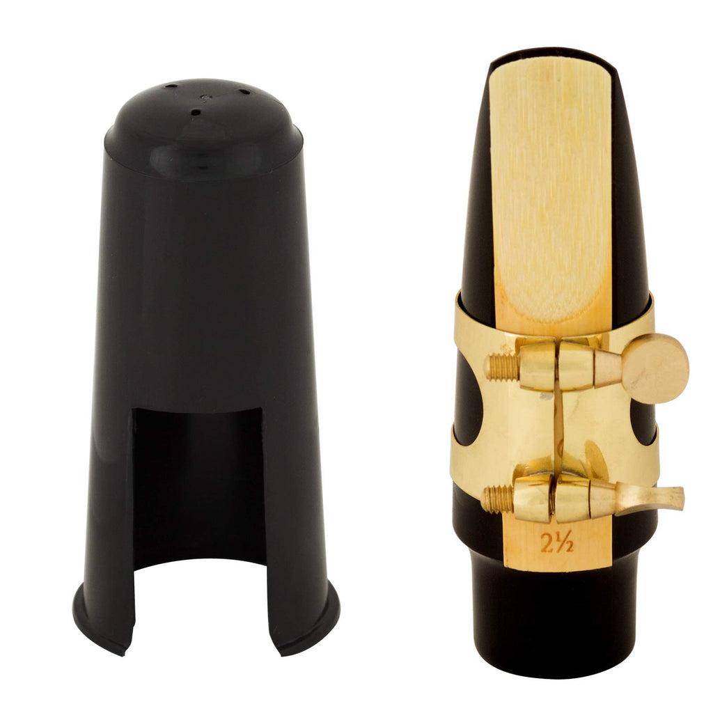 Alto Saxophone Mouthpiece with Ligature, Reed & Cap A30123