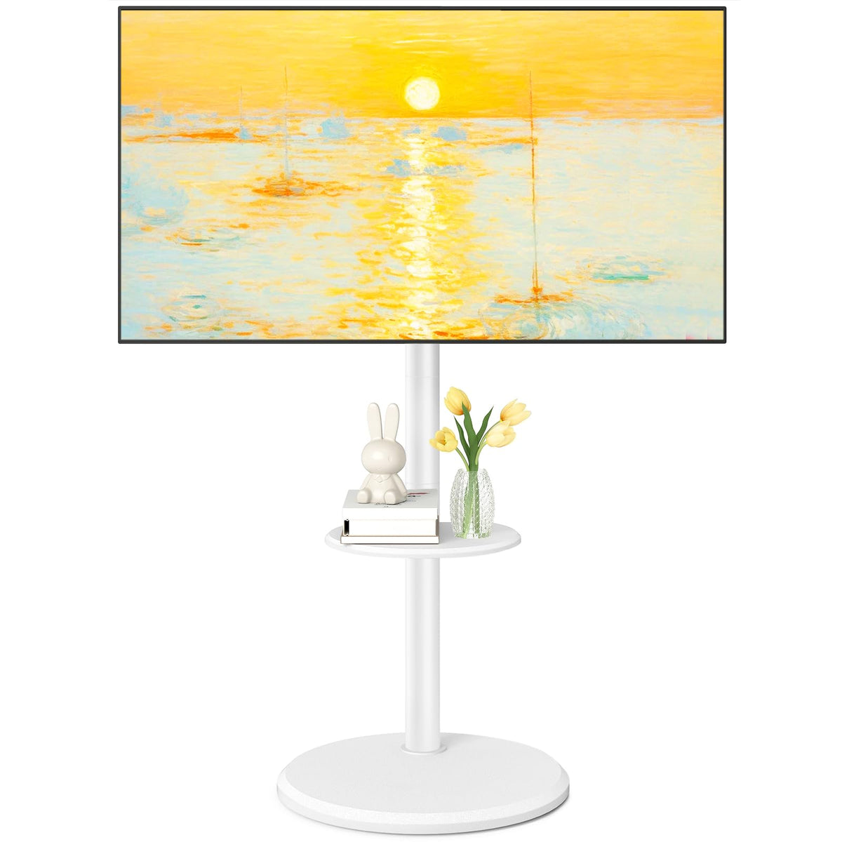Rolling Mobile TV Stand for 32-65 Inch Flat Screen TVs C22386