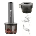 Grey 4-Cup Electric Mini Food Processor I489