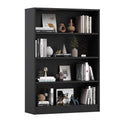 48 Inch 4-Shelf Wood Bookcase C9219