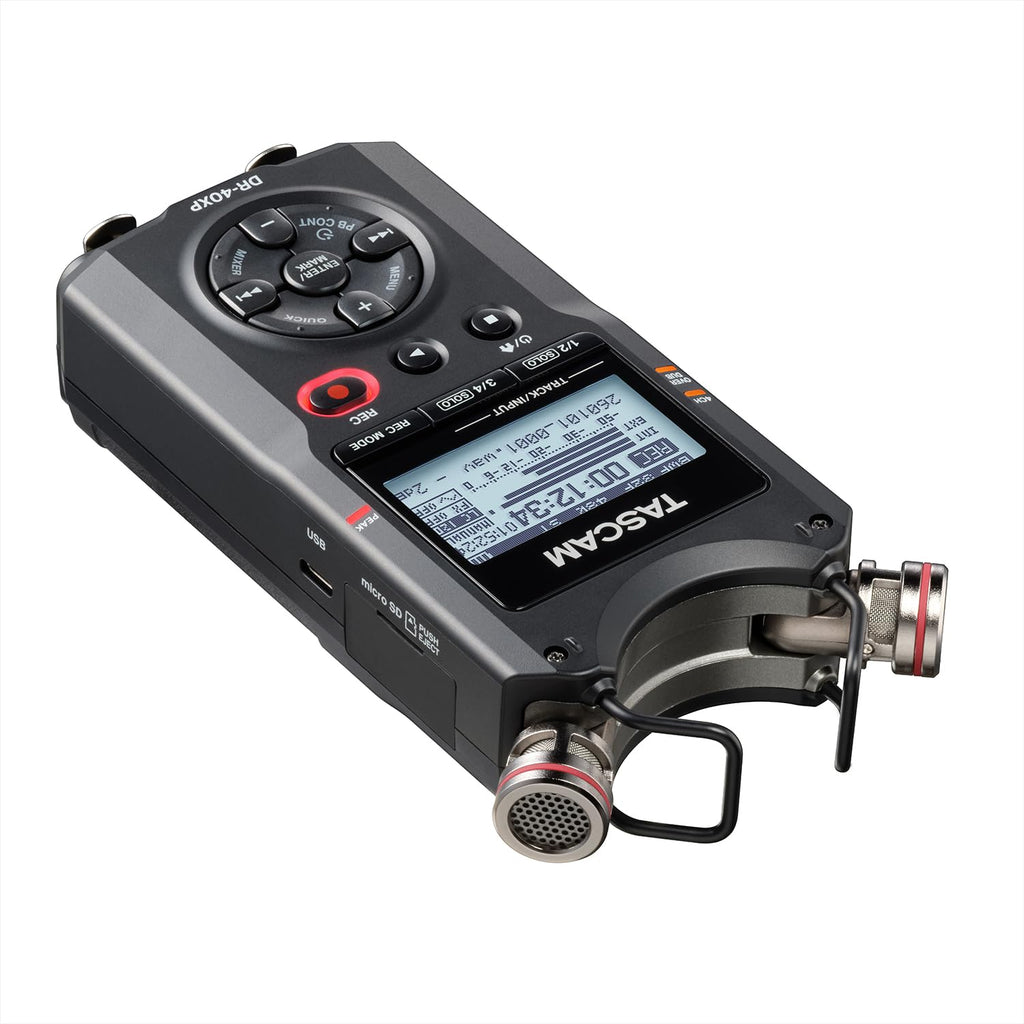 4-Channel 32-Bit Float Portable Handheld Field Recorder and USB-C Audio Interface F72856