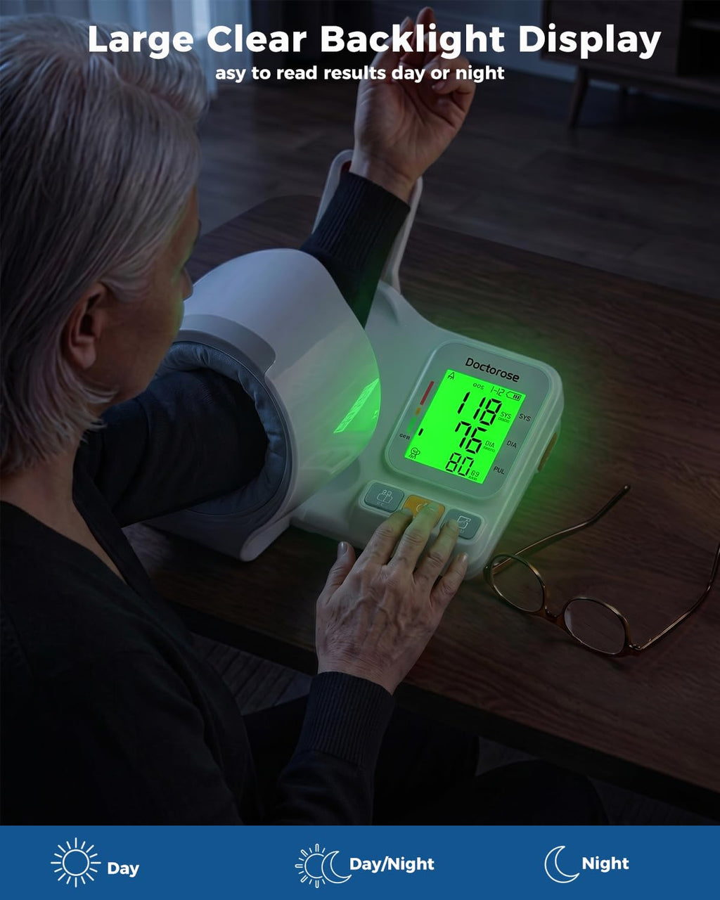 Upper Arm Blood Pressure Monitor Y855