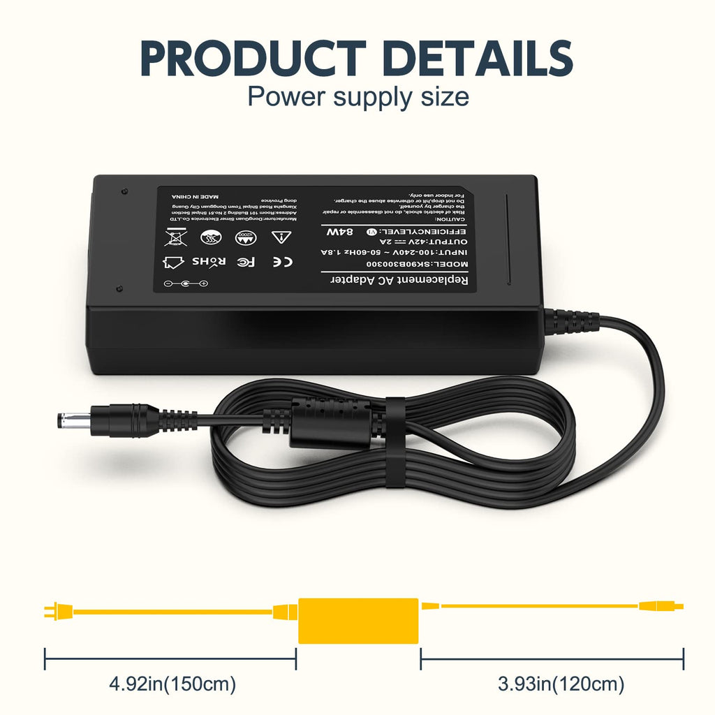42V AC Adapter Charger S63547