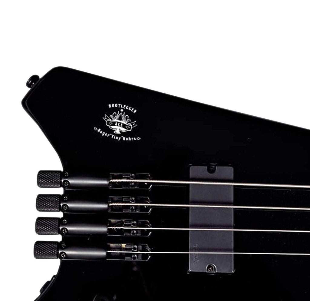 Black Headless 4 String Electric Bass Q906