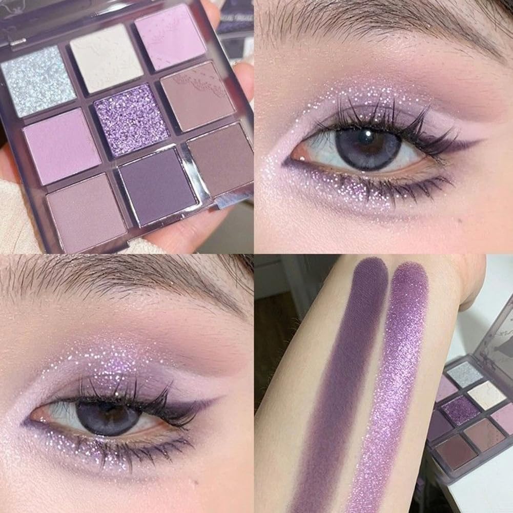 Dark Purple Plum Lavender Mauve Smoky Eyeshadow Palette N843832