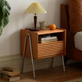 Solid Cherry Wood Nightstand with Drawer C27113