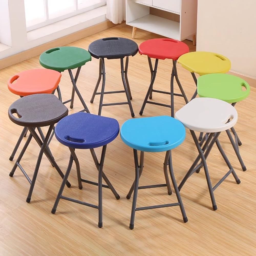 18 Inch Folding Stool with Footrest D203749