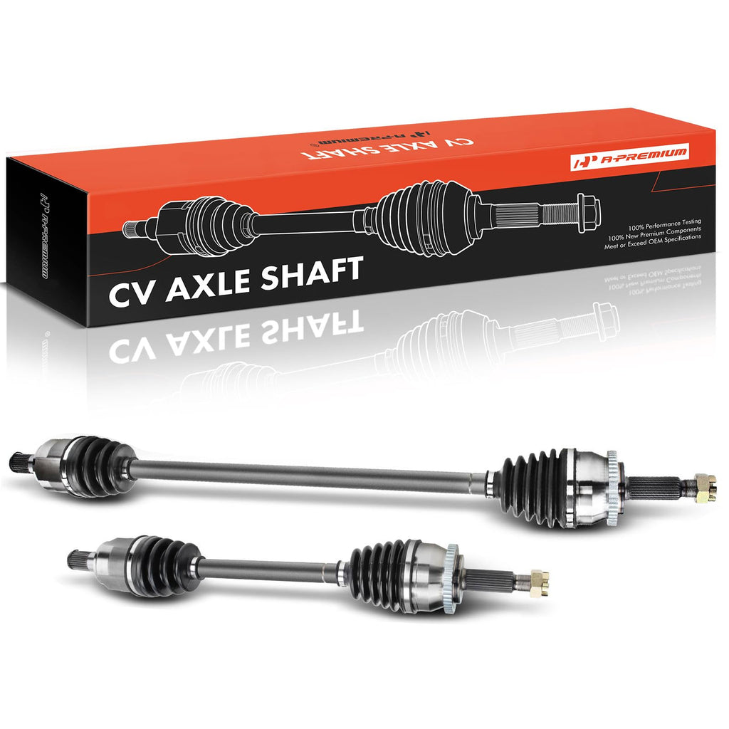 Set of 2 Front CV Axle Shaft Assembly W329