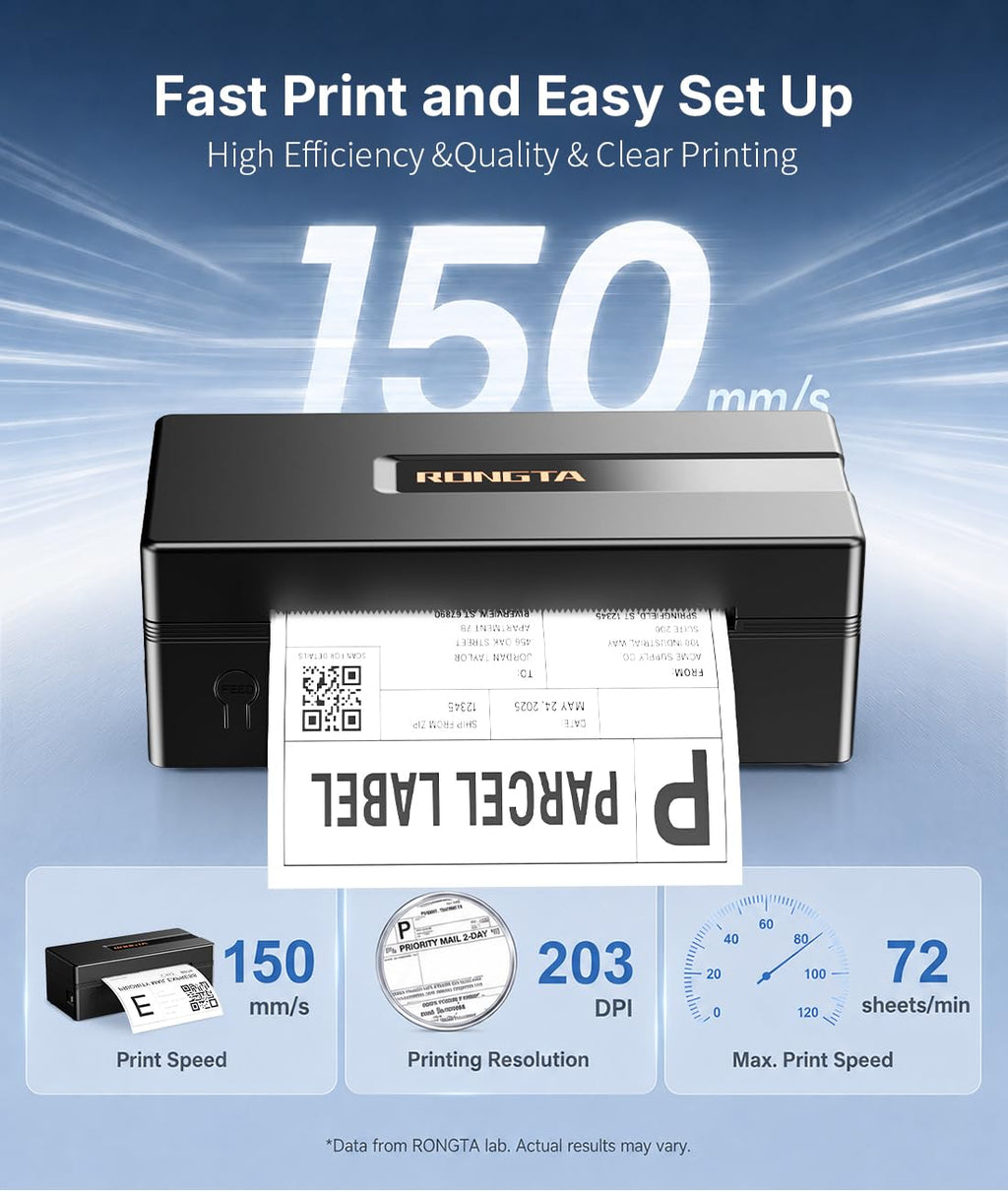 Bluetooth Thermal Shipping Label Printer O47395