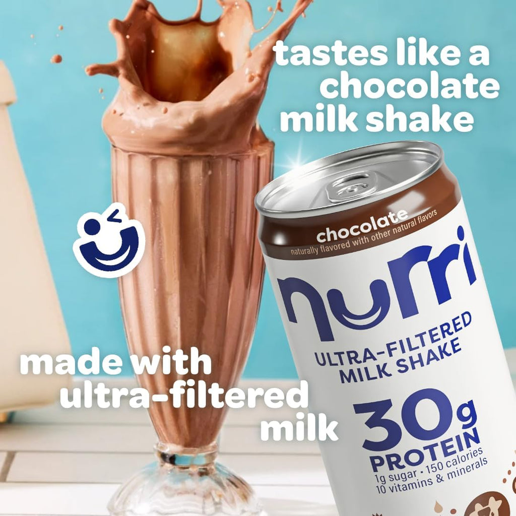 Milk Chocolate Protein Shake, 30g Protein, Lactose Free, 12 Pack K568154