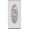 Fiberglass Smooth Exterior Prehung Door, Primed, 36 inch x 80 inch, Left Hand/In-swing A953996