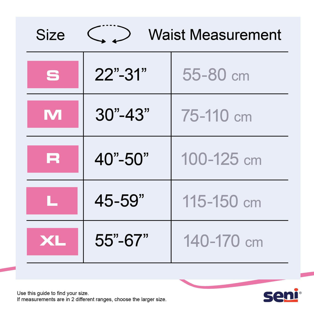 Unisex Adult Incontinence Briefs 22-31 in 12 ct O1051