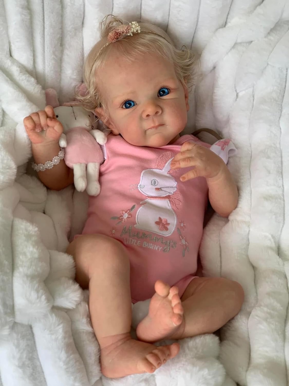 18 inch Silicone Full Body Vinyl Reborn Baby Dolls I9889