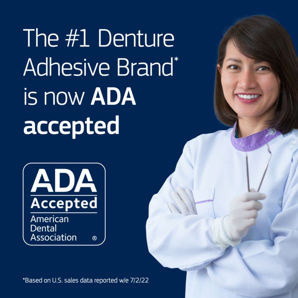 Denture Adhesive Cream 1.8 oz 4 Pack I372