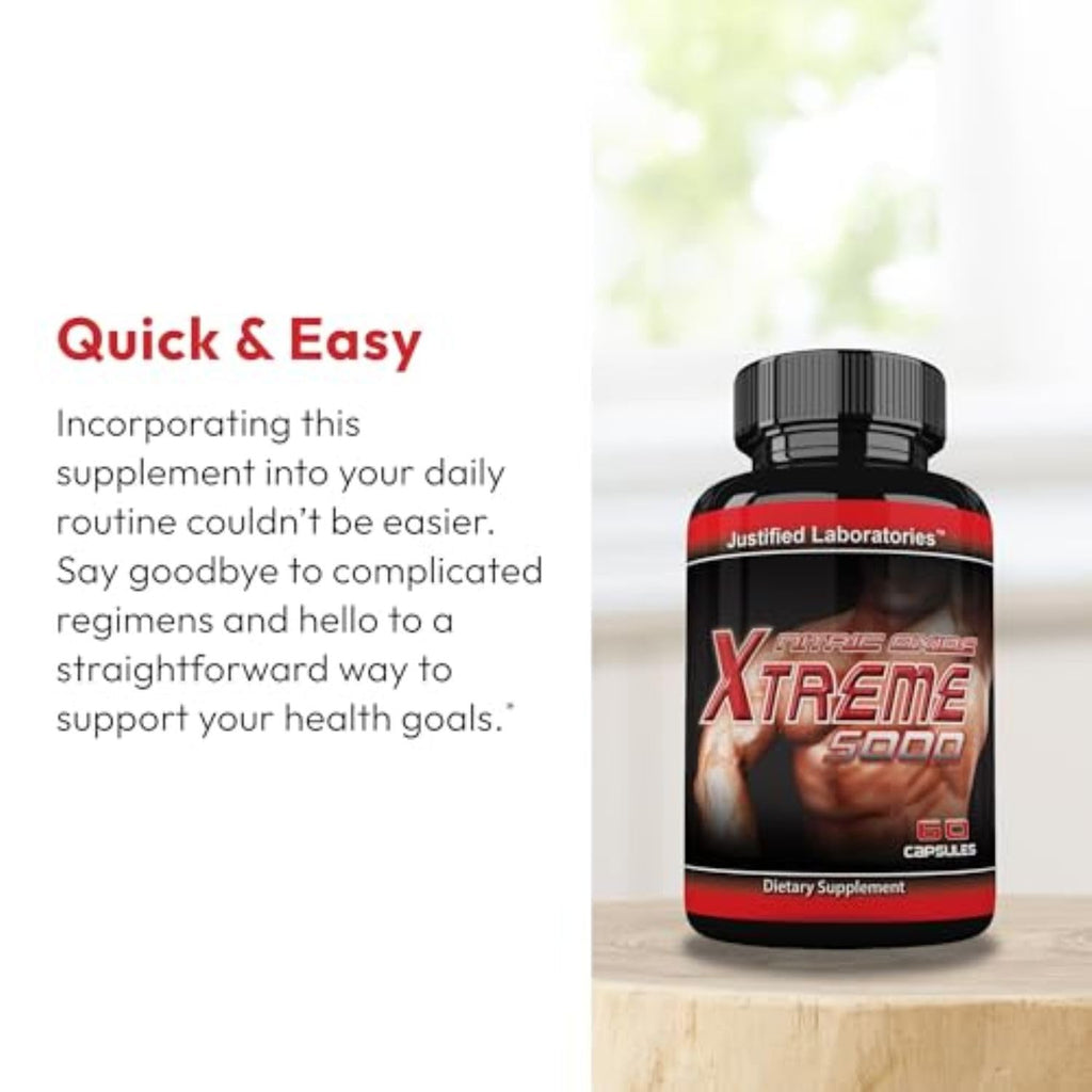 L-Arginine Men's Health Supplement 60 Capsules Pack of 3 B3688