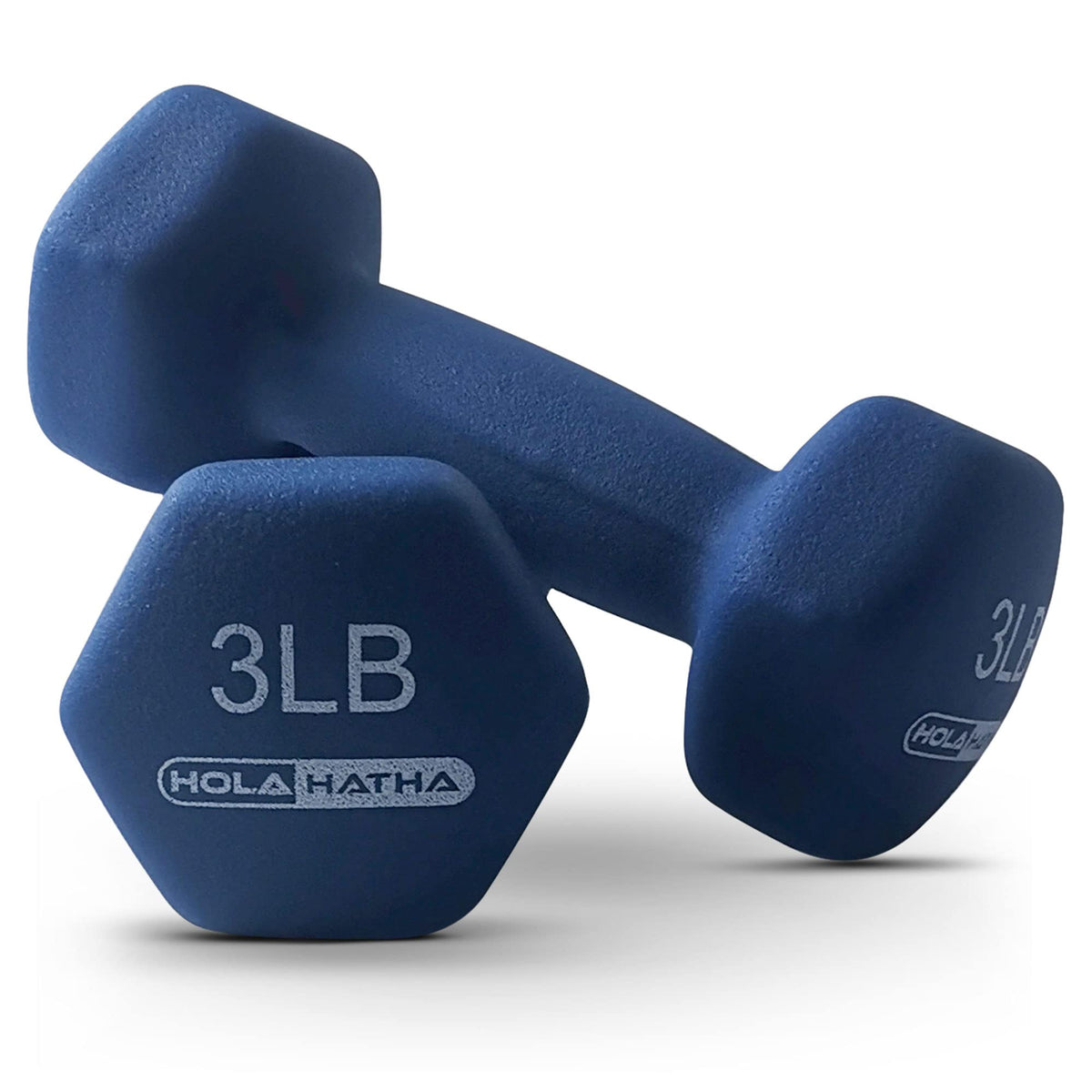 1, 2 and 3 lb Neoprene Dumbbell Set with Rack W409