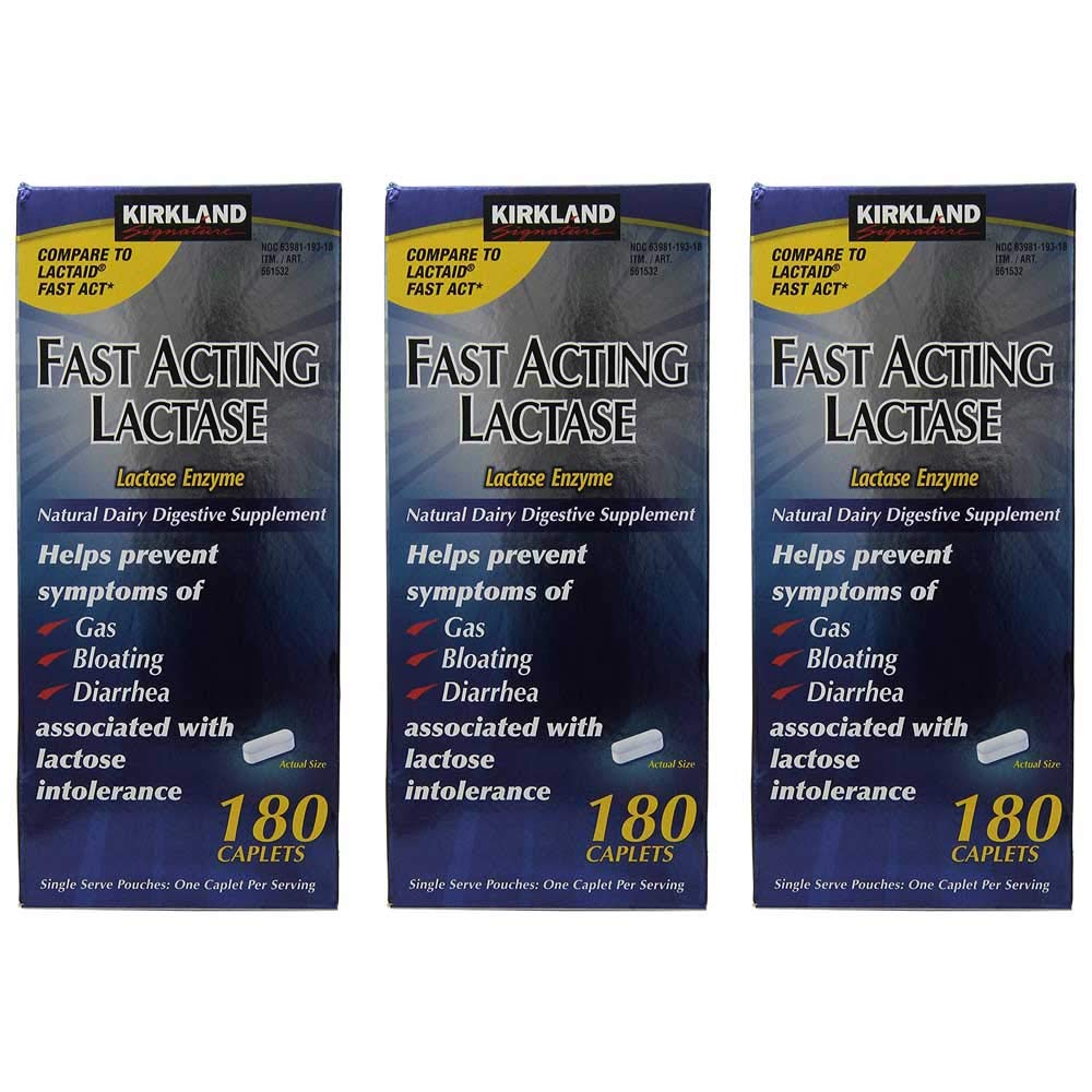 Fast Acting Lactase 3 Pack Z81091