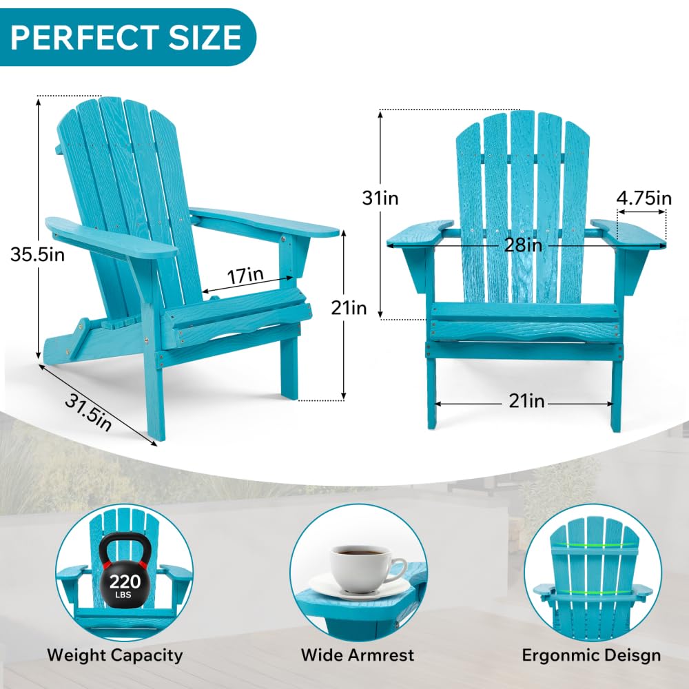 Folding Wooden Adirondack Chair R5787