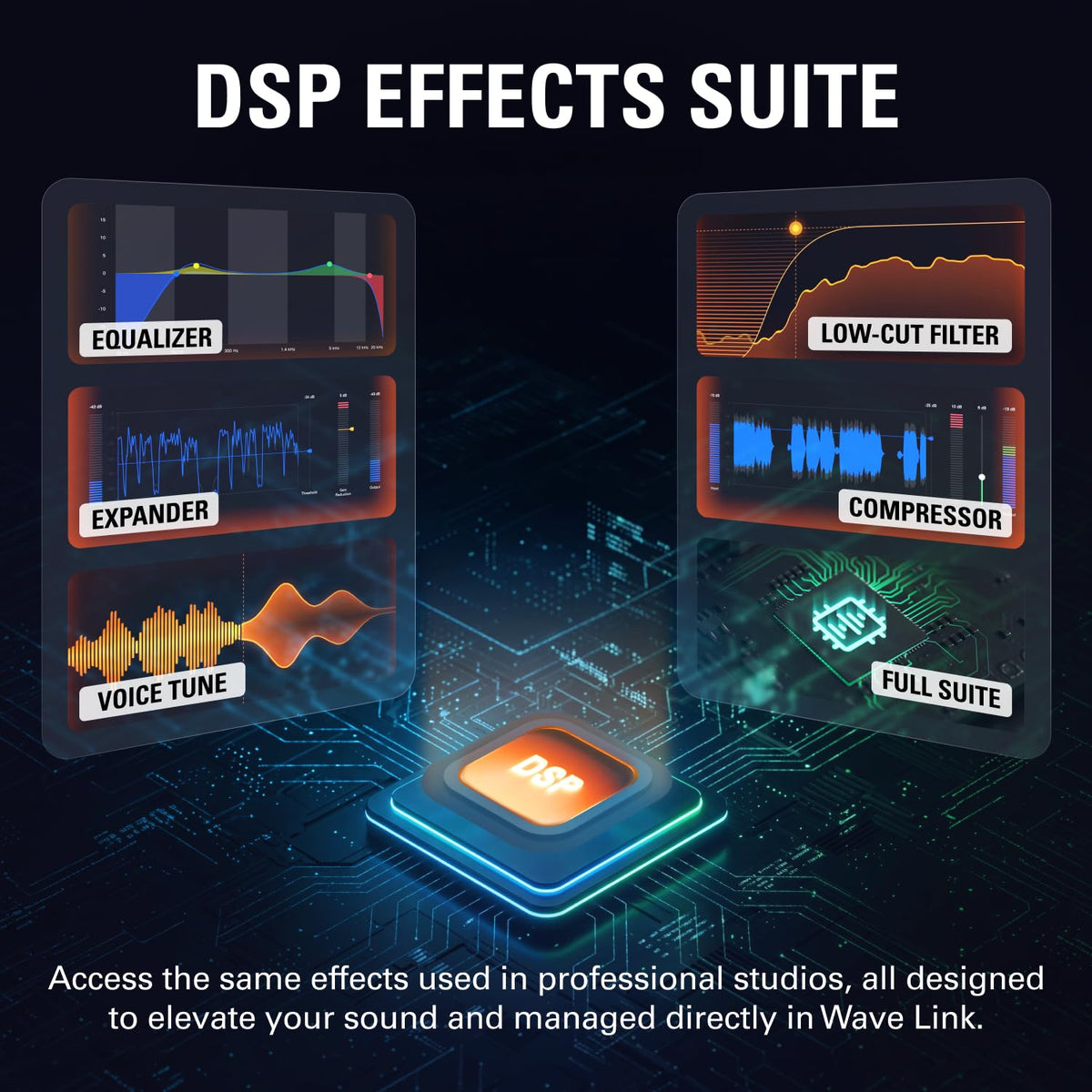 USB Audio Interface and DSP Mixer V3487