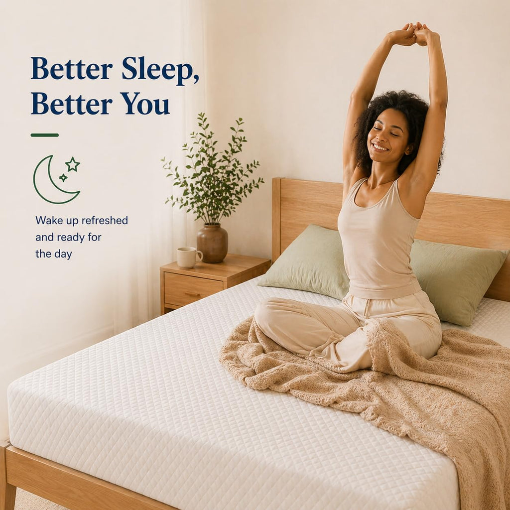 Twin Size 5 Inch Memory Foam Mattress D789089