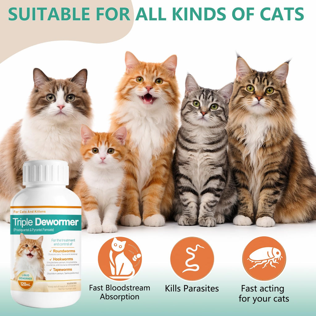 Liquid Cat Dewormer 120 mL G815822