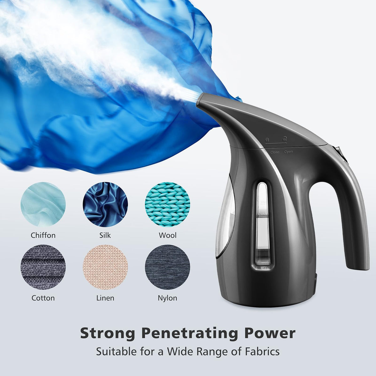 Portable Handheld 240ml 700W Clothes Steamer E950662