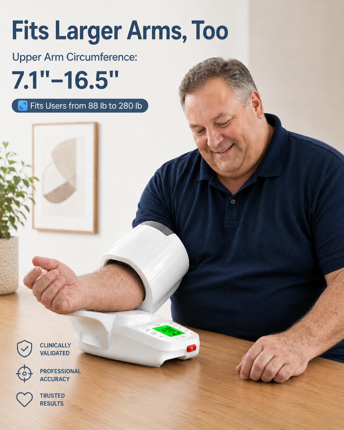 Upper Arm Blood Pressure Monitor Y855