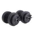 40 LBS Adjustable Vinyl Dumbbell Set T625