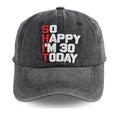 Adjustable Washed Embroidered Vintage Cotton Baseball Cap L821
