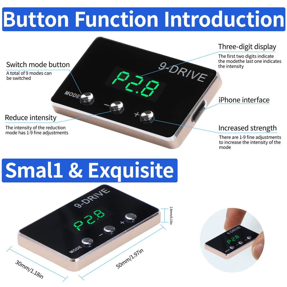 9 Drive 9-Mode Electronic Throttle Response Controller P957