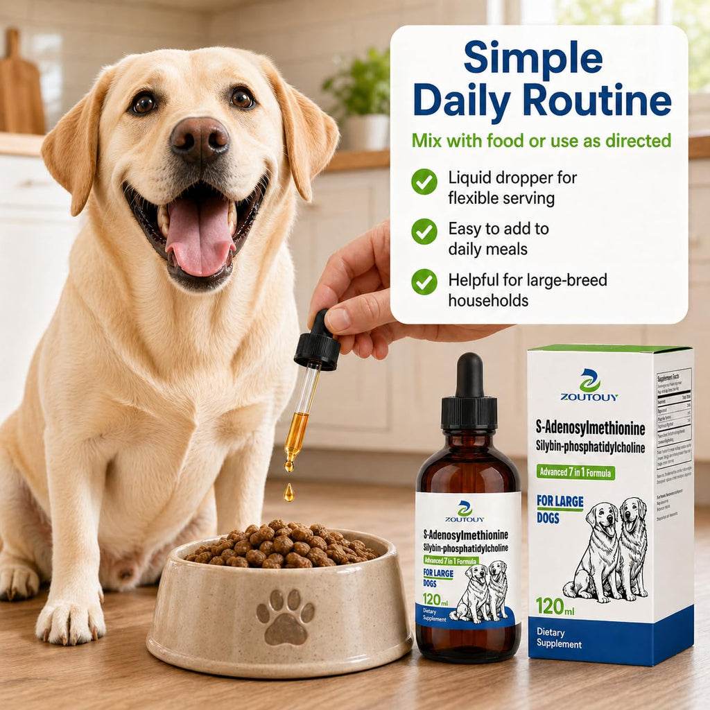 Dog Liver Supplement with Silybin, Milk Thistle, 120ml R183637