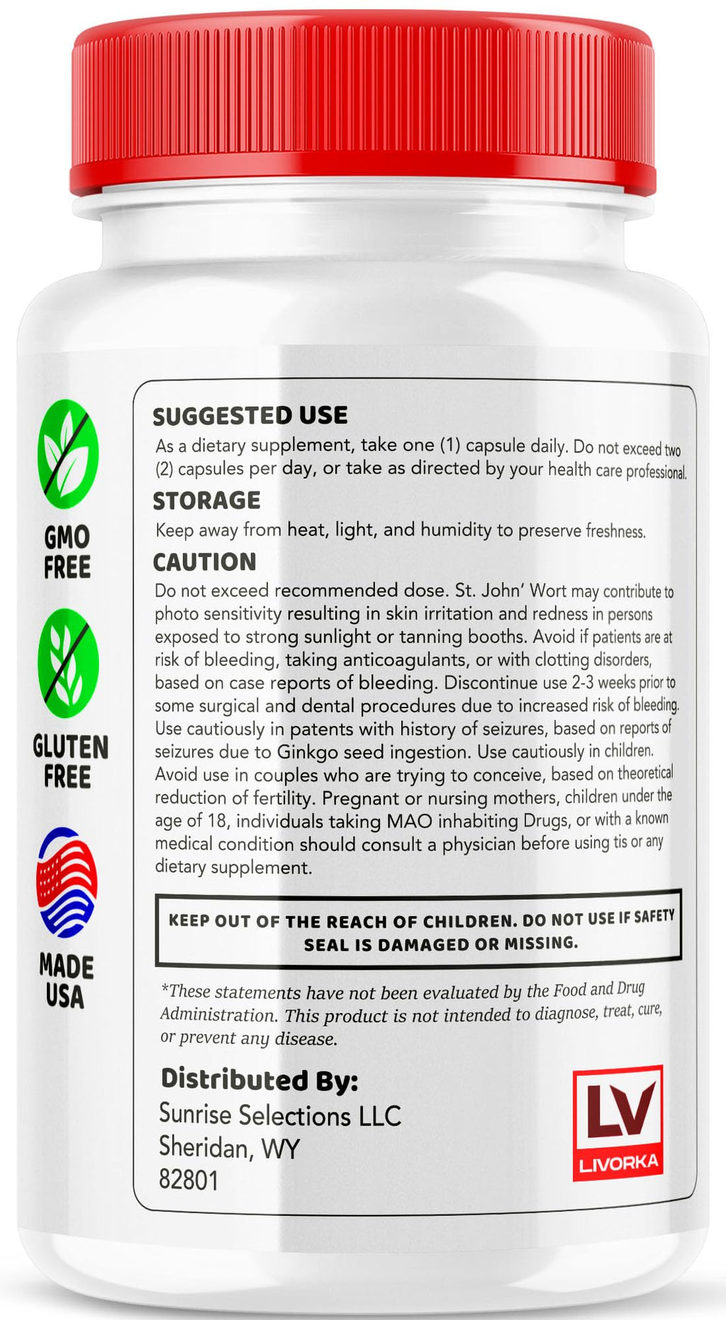 90 Capsules Supplement Pills G39730