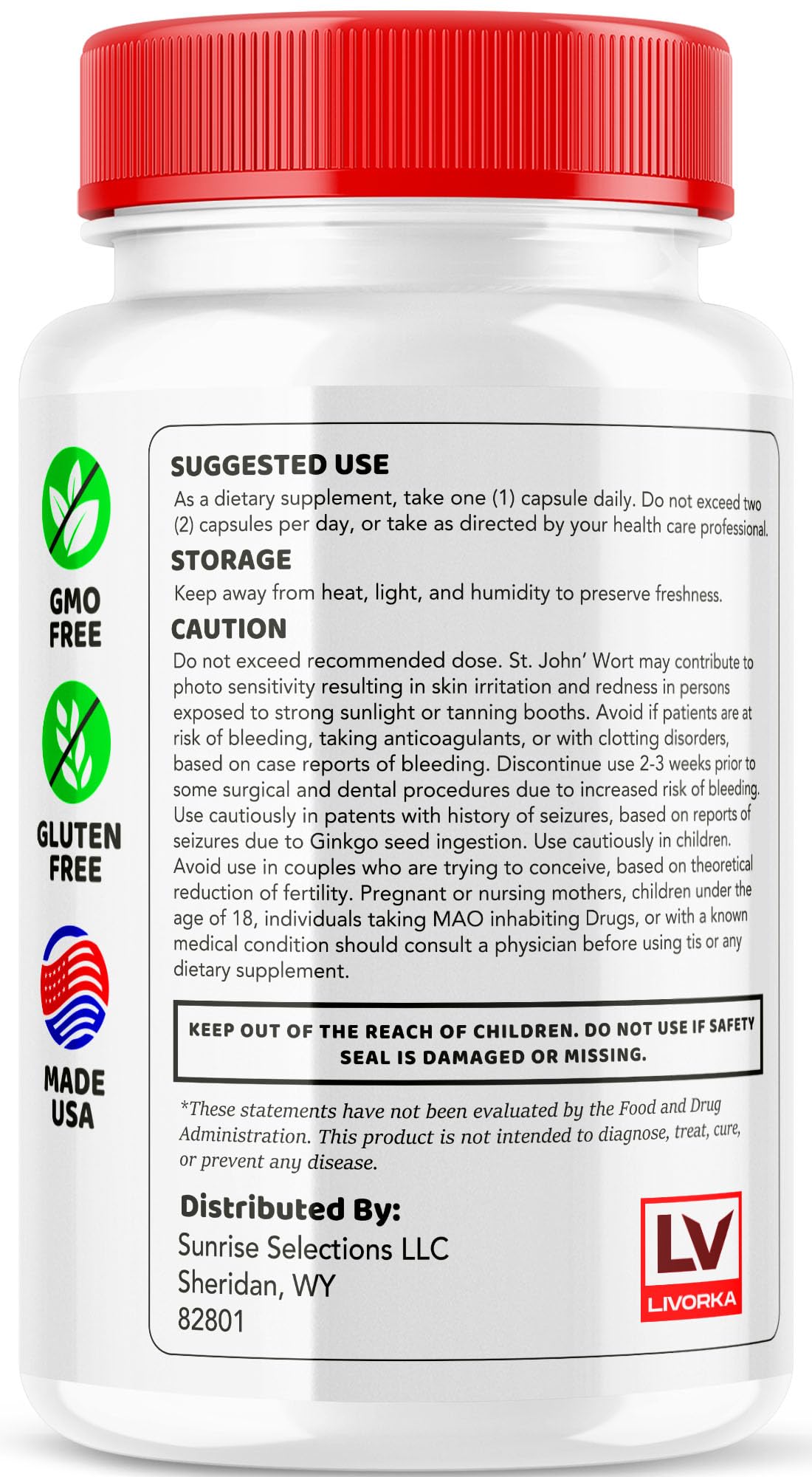 90 Capsules Supplement Pills G39730