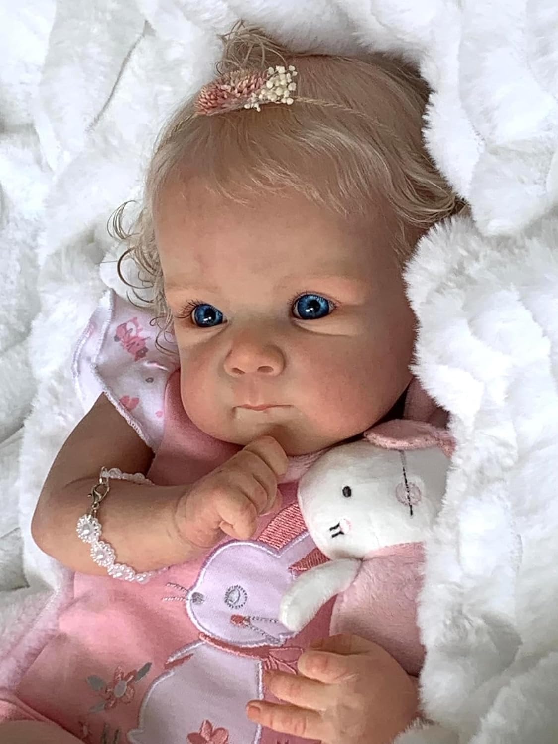 18 inch Silicone Full Body Vinyl Reborn Baby Dolls I9889