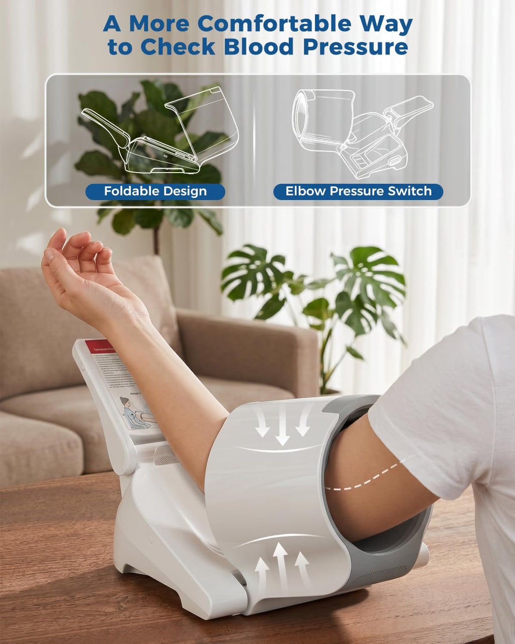 Upper Arm Blood Pressure Monitor Y855