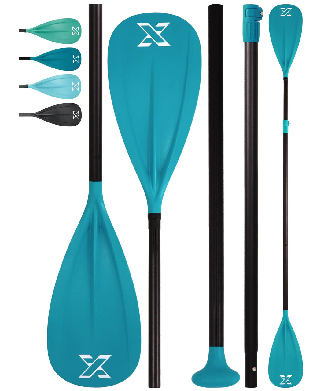 Adjustable SUP Paddle with Fiber Blade L107446