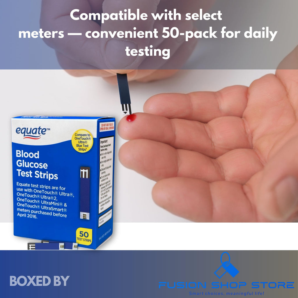 Blood Sugar Test Strips 50ct I85524