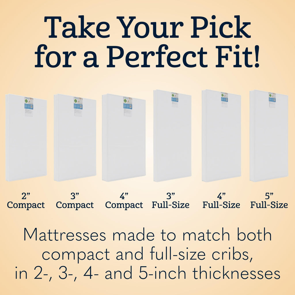 3" Foam Baby Crib Mattress Z860