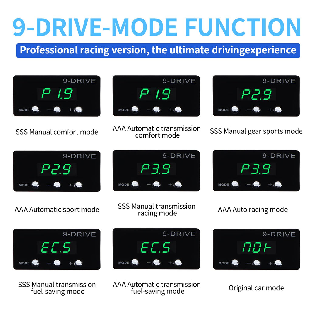 9 Drive 9-Mode Electronic Throttle Response Controller P957
