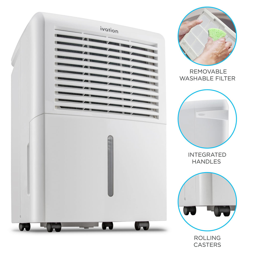 50 Pint Dehumidifier with Pump & Drain Hose C71870